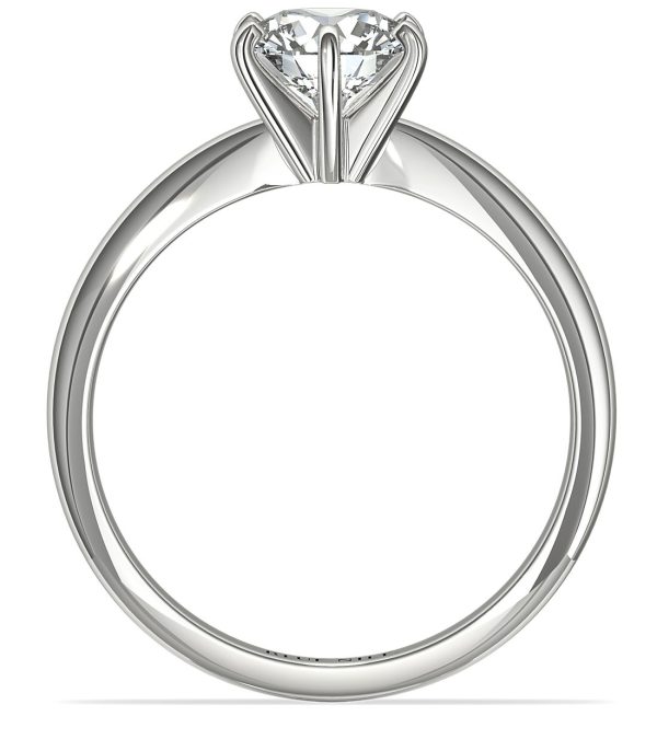 Classic Six-Prong Solitaire Engagement Ring